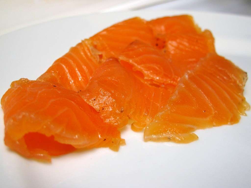 Salmone marinato