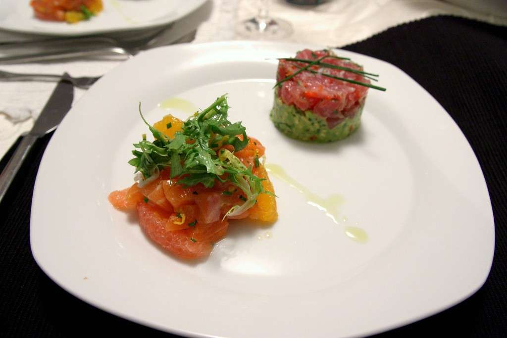 Tartare di salmone