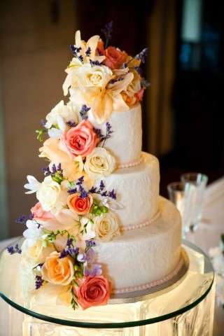 Torta con le rose