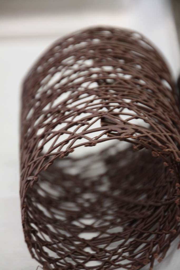 Decorazione cioccolato a filigrana