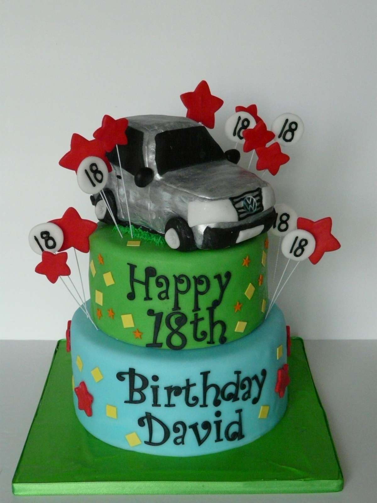 Idee torte di compleanno 18 anni