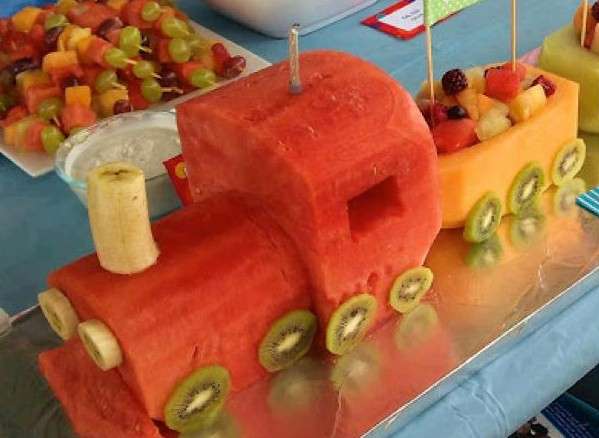 Il trenino di frutta