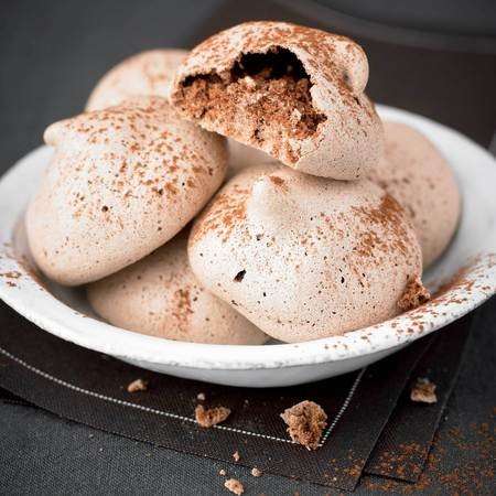 Meringhe al caffé, dolce Dukan