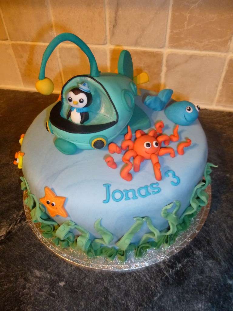 Torte di compleanno tema mare