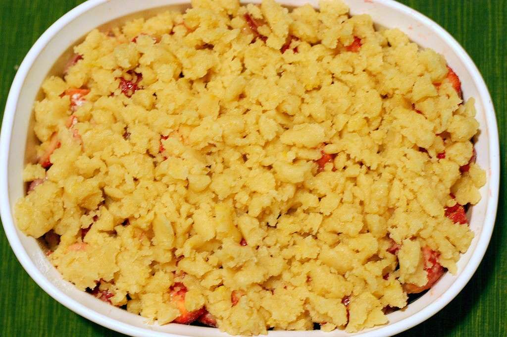 Crumble alla fragole