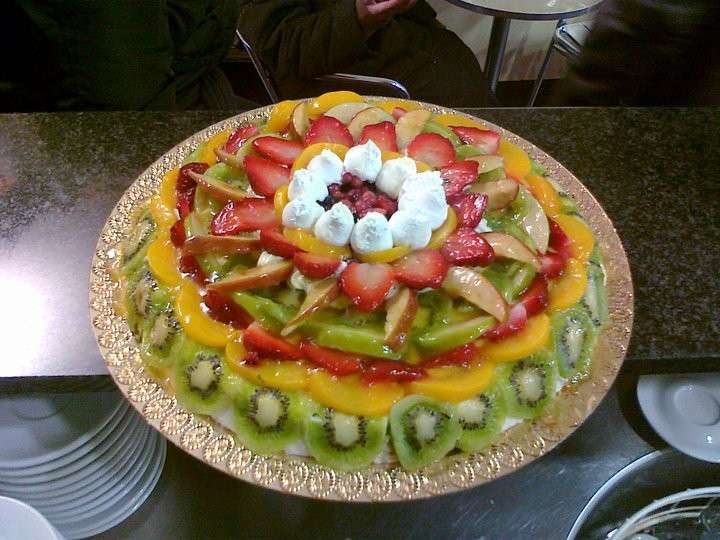 Torta estiva con frutta