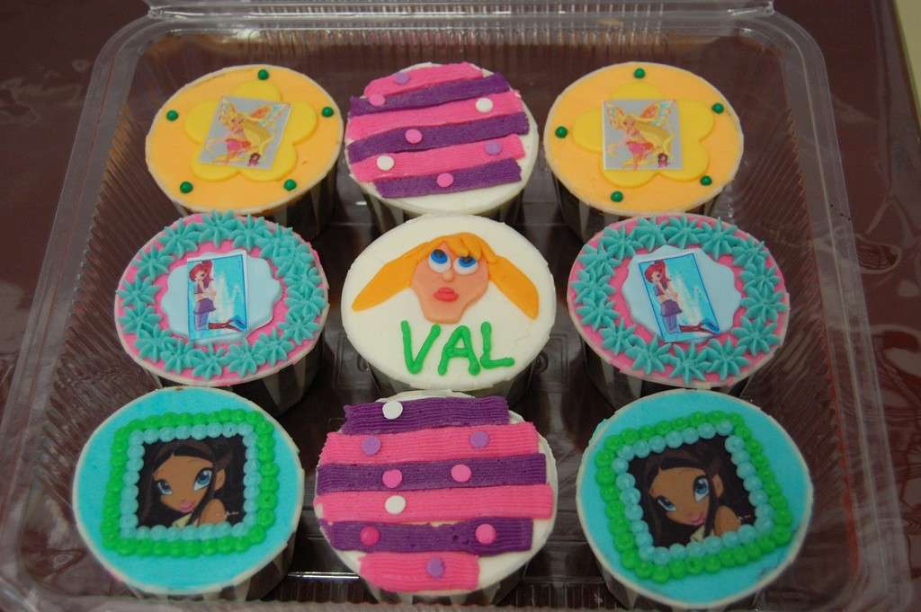 Cupcakes Winx artigianali