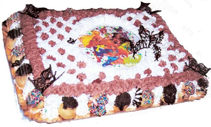 Torta Winx decorazione classica