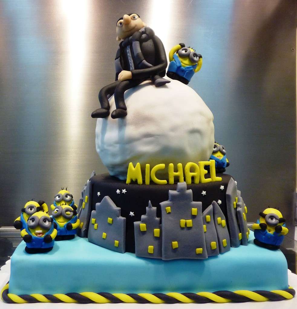 Torta Cattivissimo me, Gru e minions