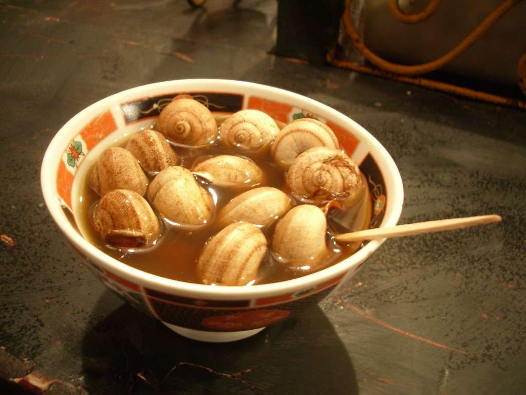 Zuppa di lumache in  umido