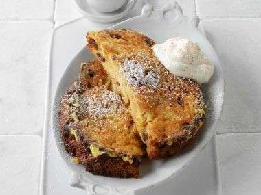 French toast al panettone