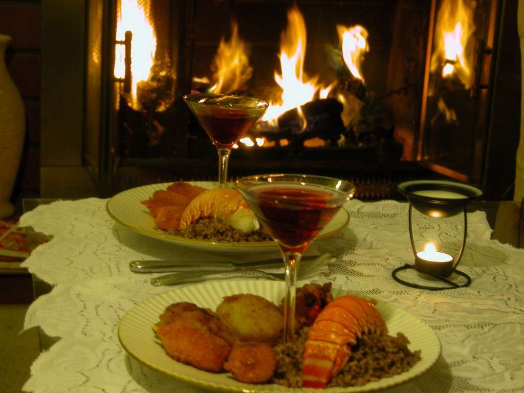 Aragoste e melograno per festeggiare
