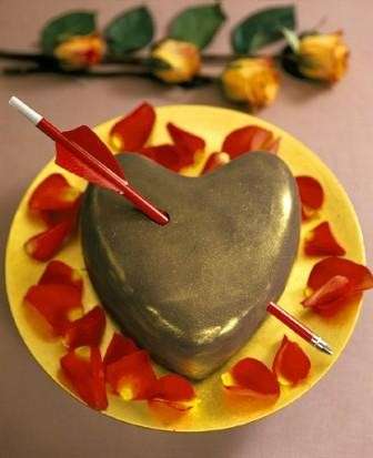 Decorazione piatto San Valentino