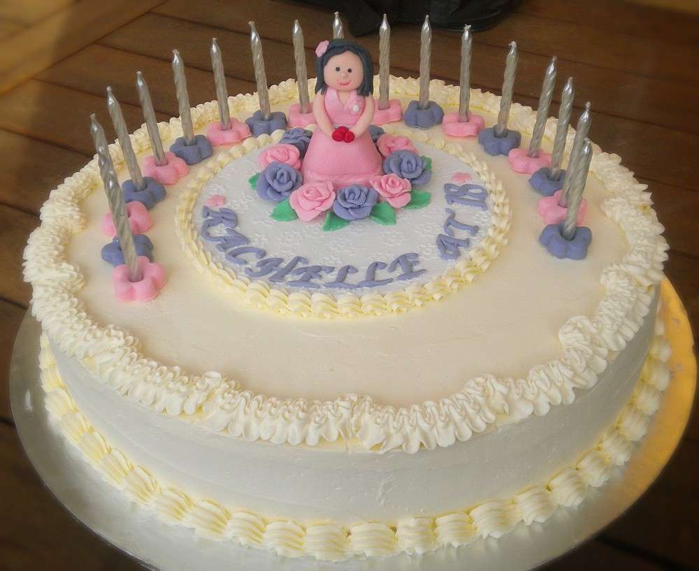 Torta per compleanno principesco
