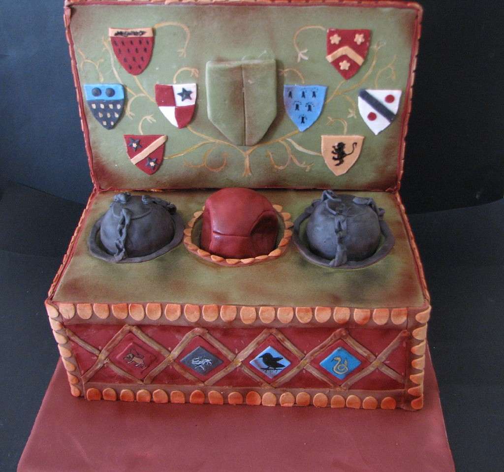 Quidditch Box Cake