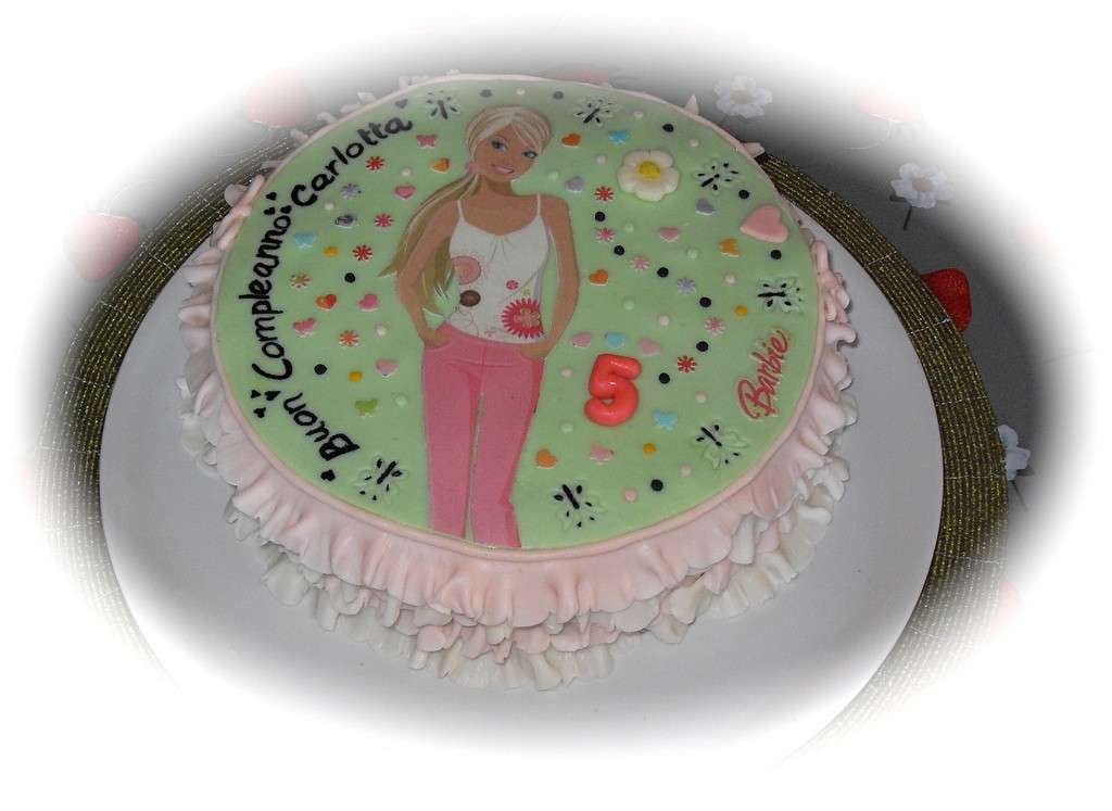 Torta compleanno di Barbie