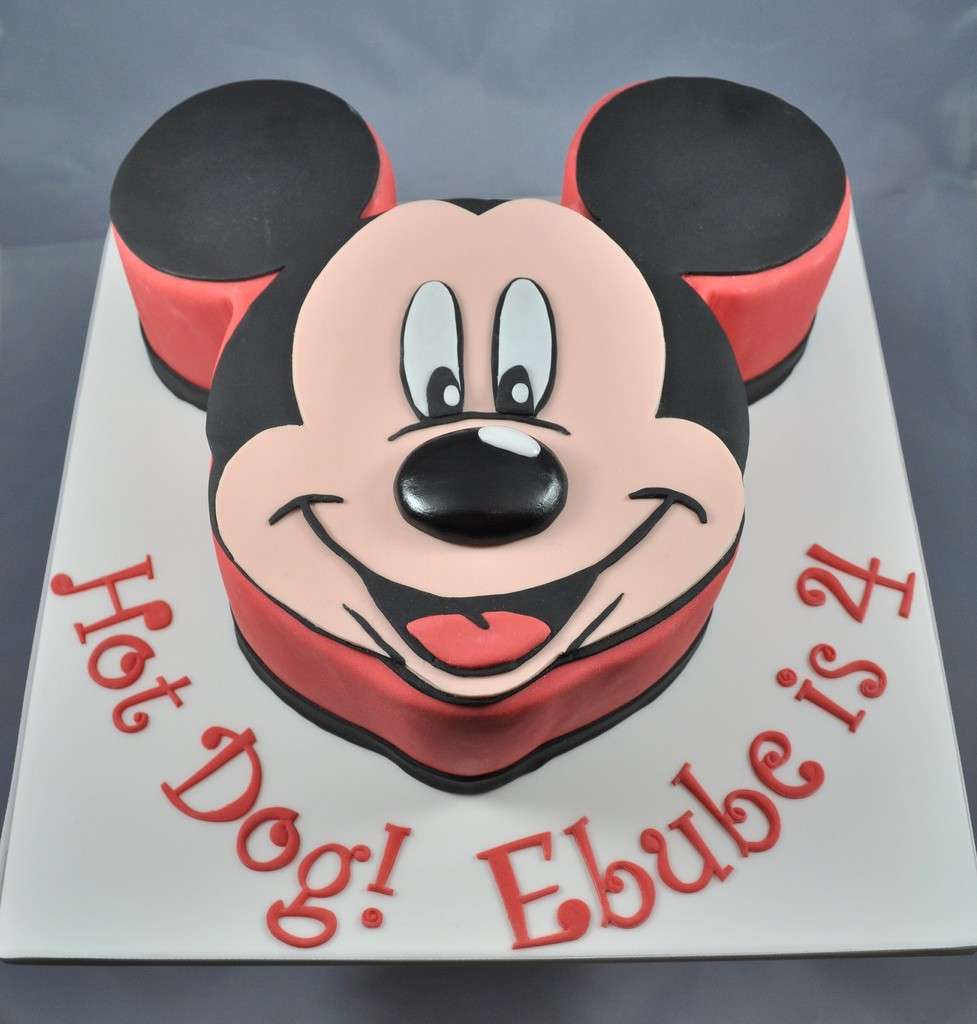 Torta di Topolino in 3D