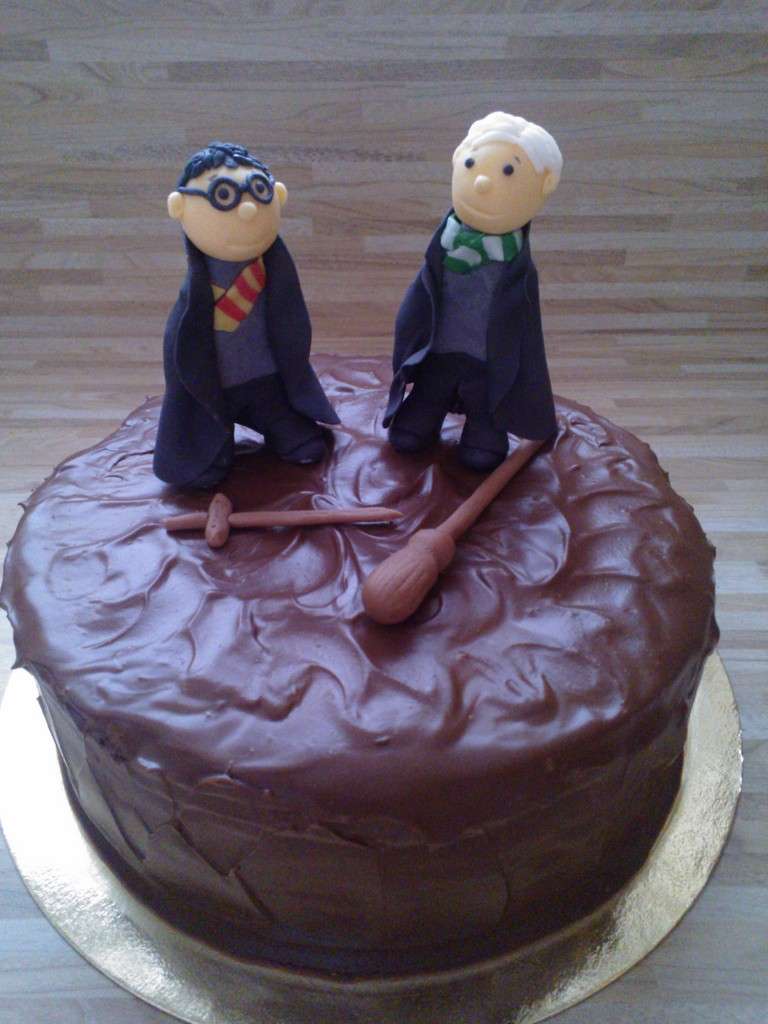 Torta Harry Potter per vegani