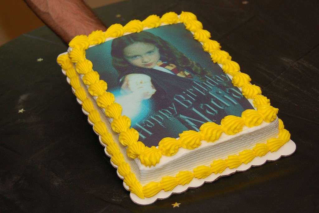 Torta Hermione con stampa alimentare