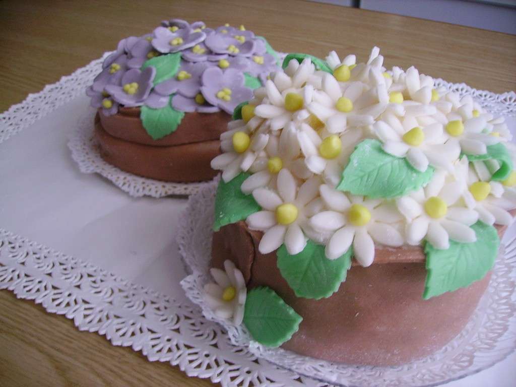 Vasi di fiori per festa della mamma