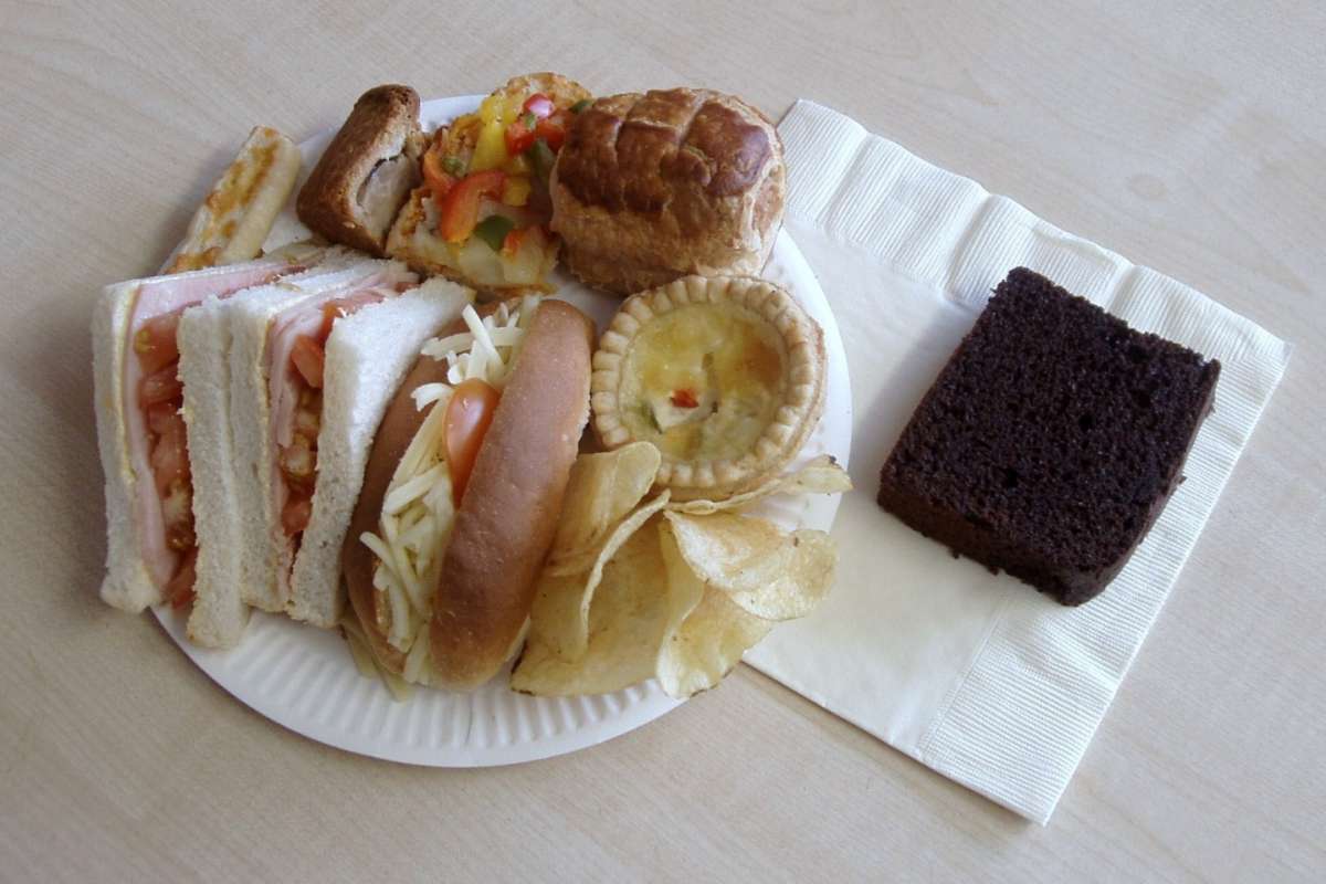 Piatto perfetto per buffet della Comunione