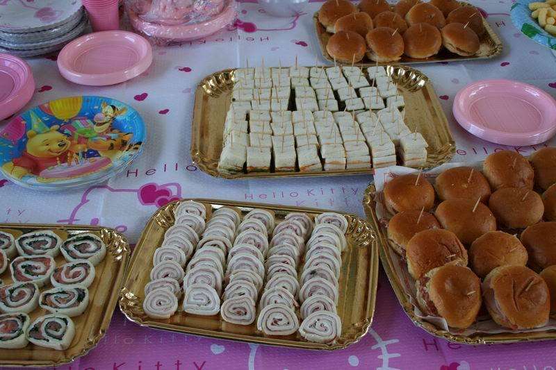 Stuzzichini per buffet Cresima