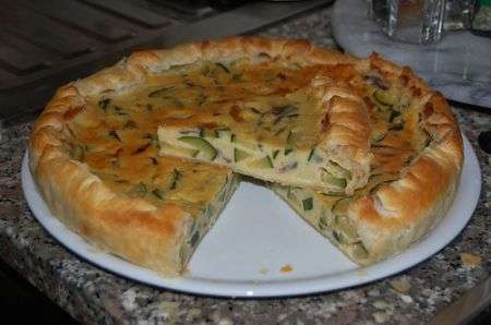 Torta rustica con le zucchine