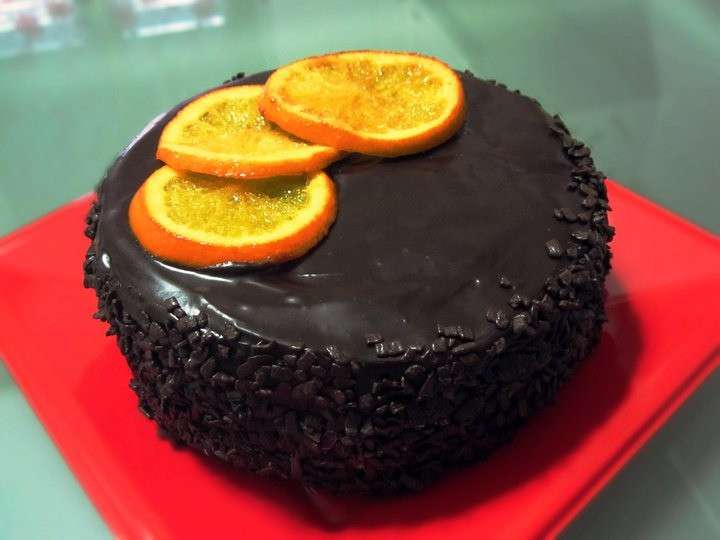 Copertura di cioccolato fondente per torta al cioccolato