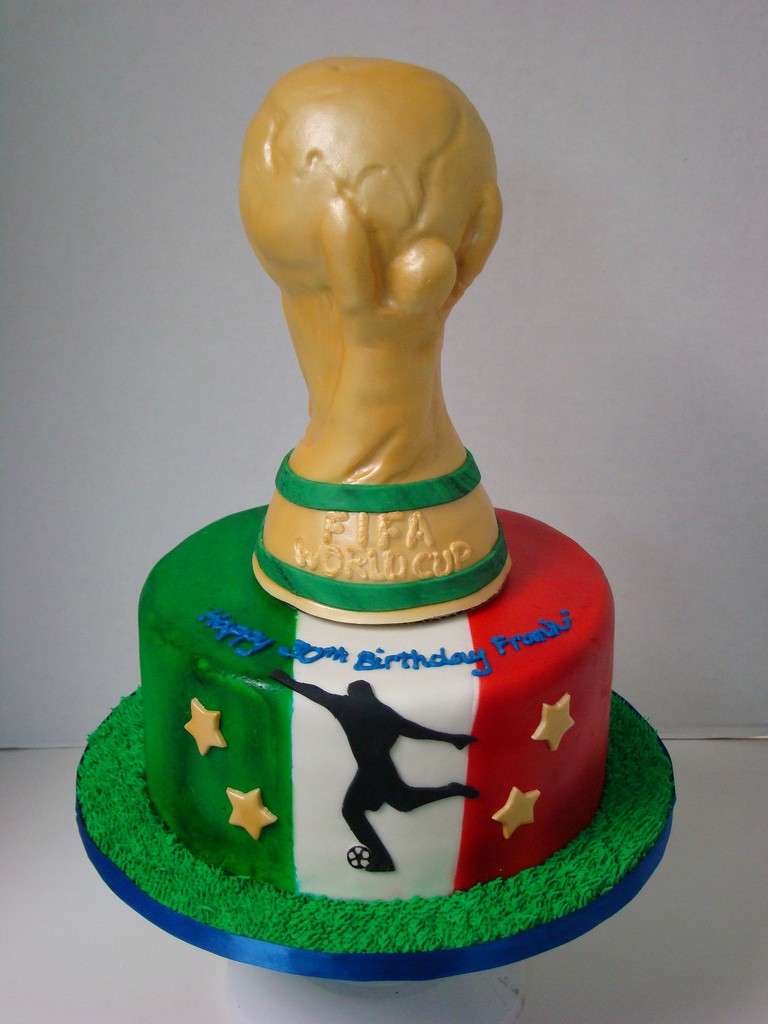 Torta dell'Italia campione del mondo