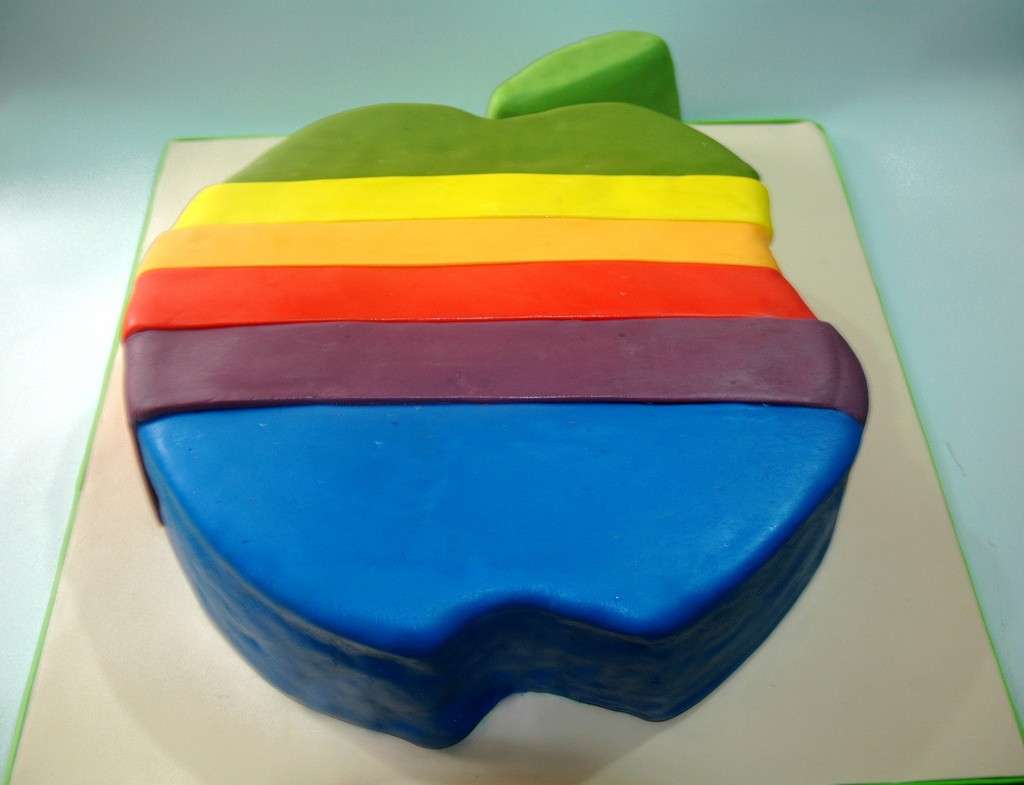 Mela della apple come torta