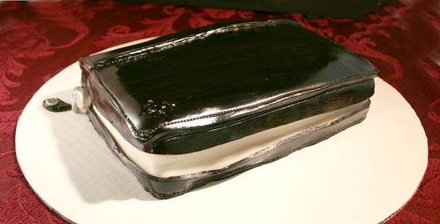 Organizer come torta per businessman