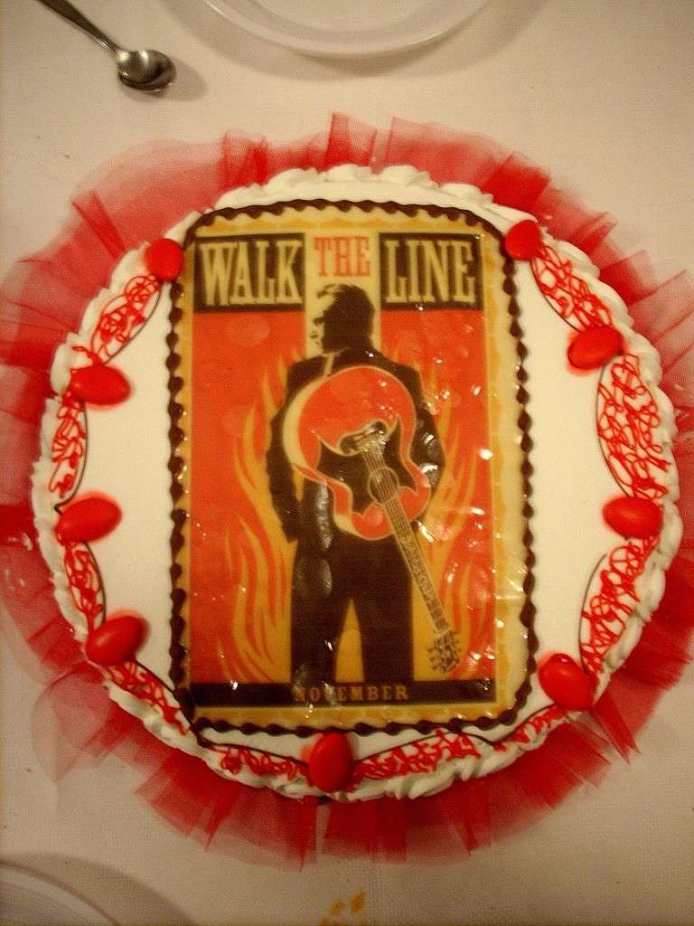 The Walk Line cake