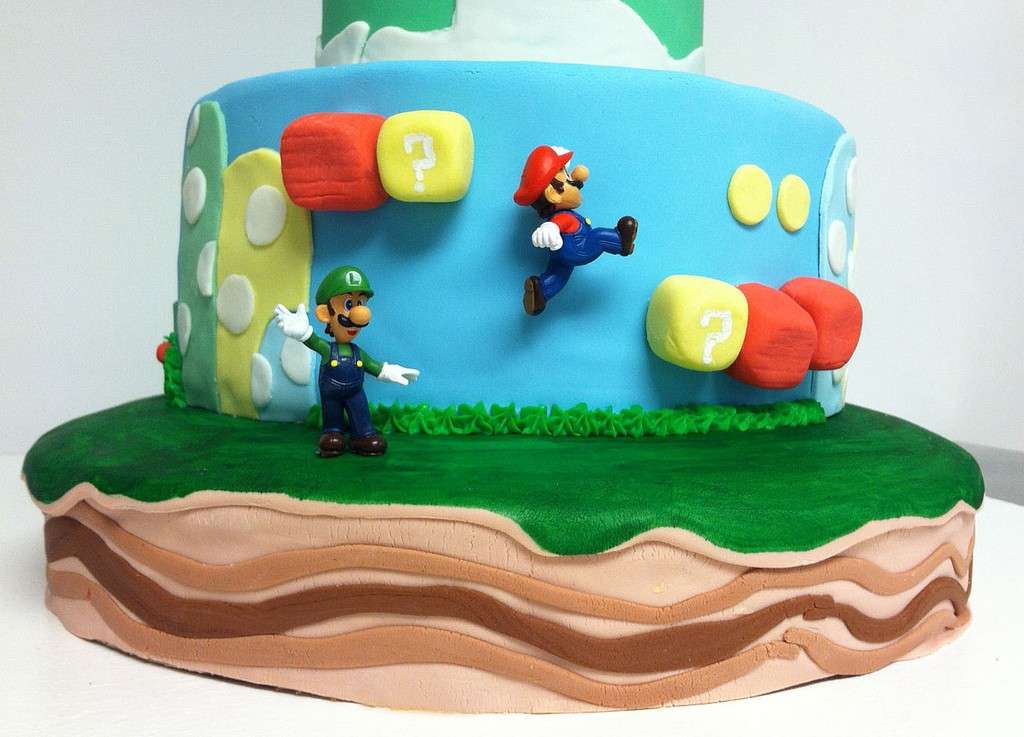 Torta di Super Mario per uomini