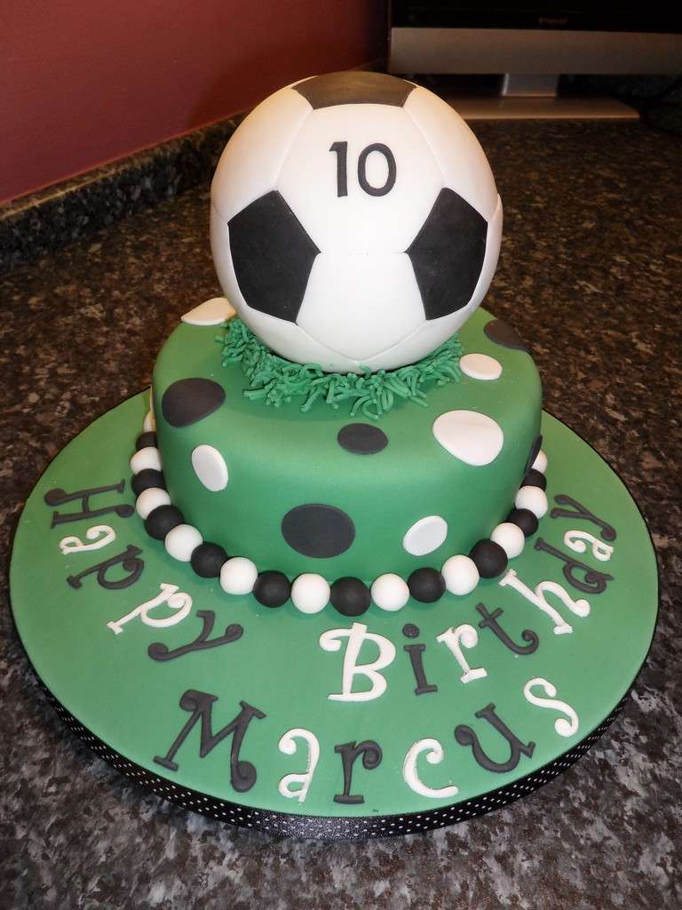 Torta per appassionati di calcio