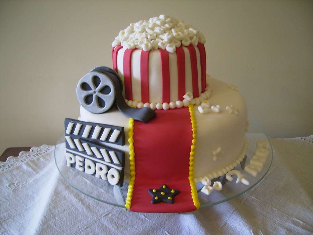 Torta per appassionati di cinema