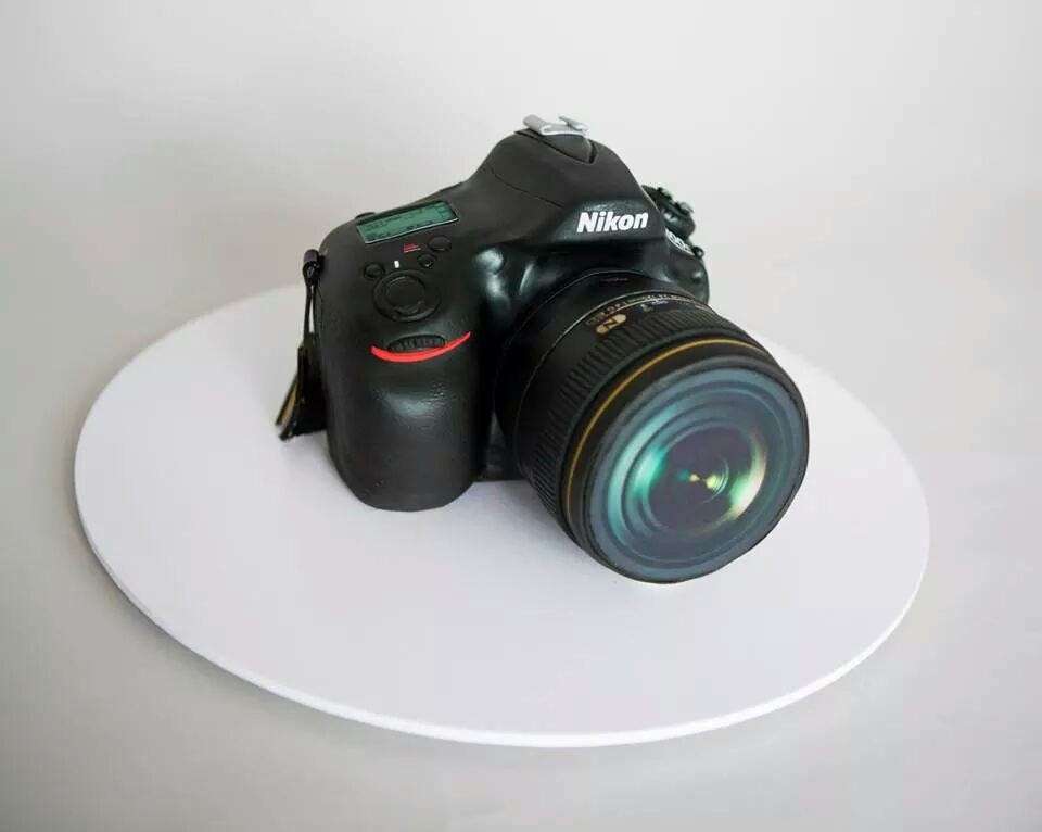 Torta per appassionati di fotografia