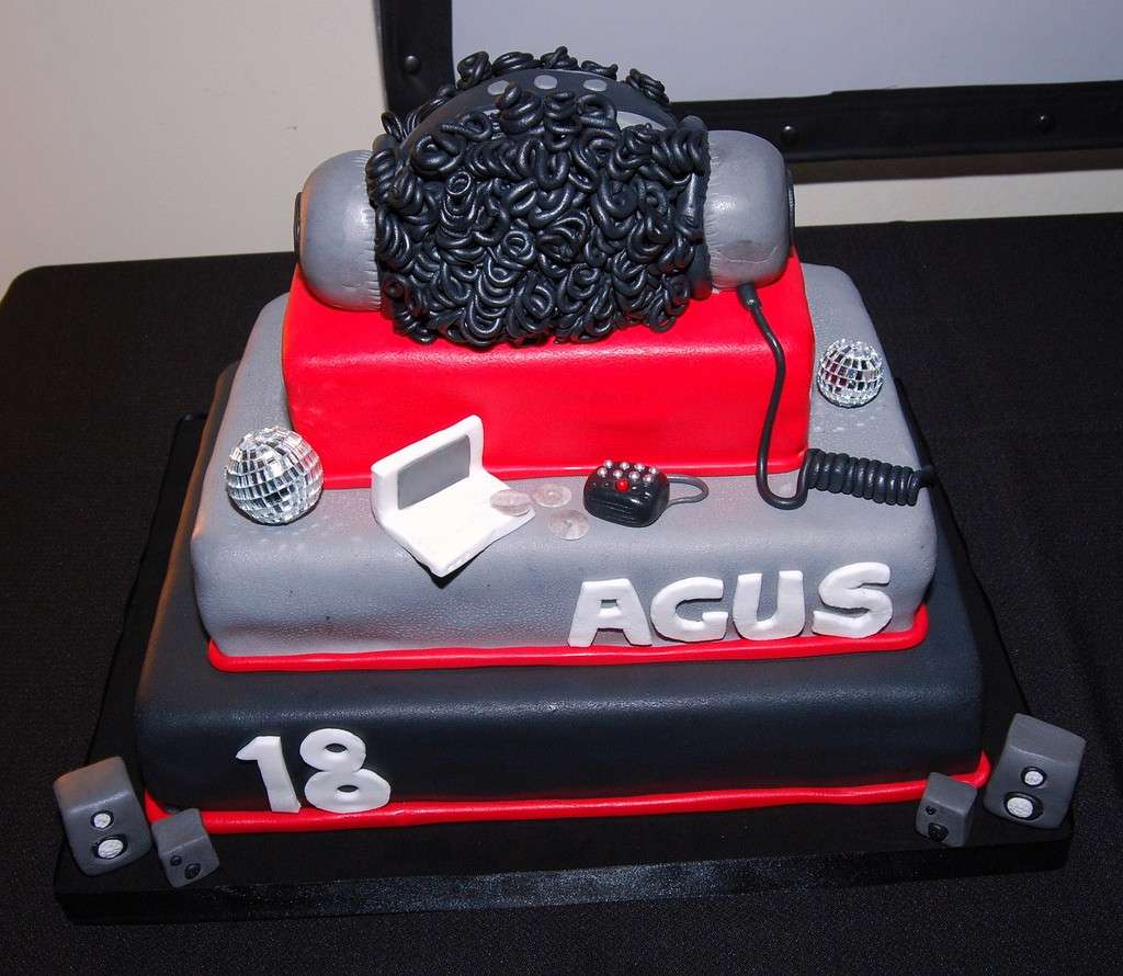 Torta per aspiranti Dj