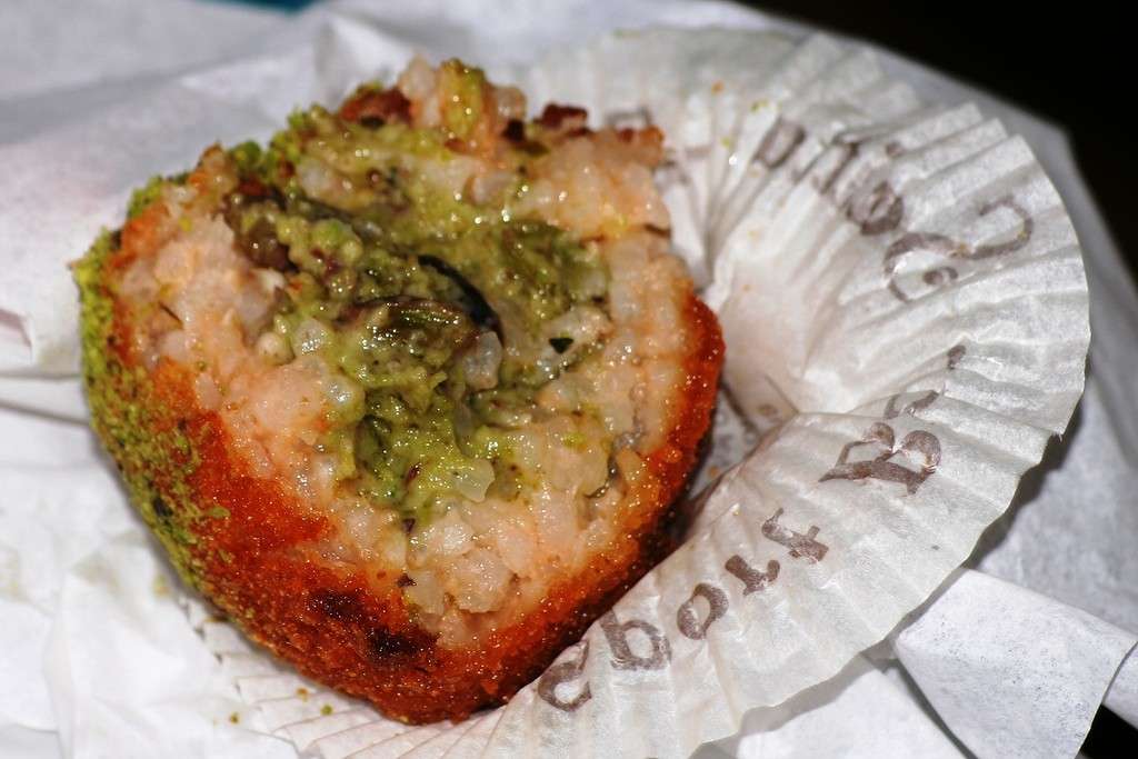 Arancini al pistacchio