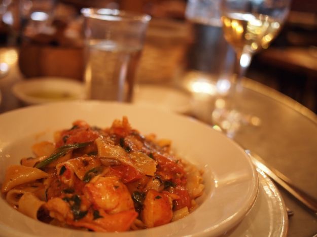 Pasta con i carciofi