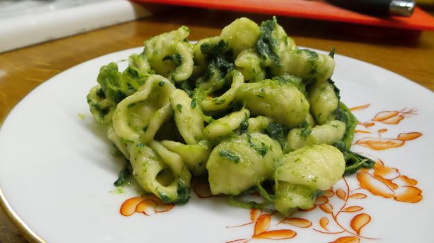 pasta con la rucola