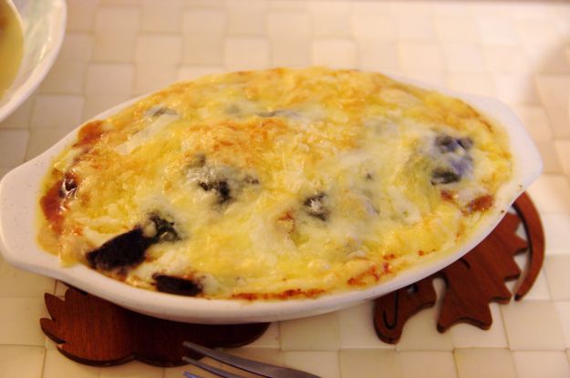 pasta gratinata con melanzane
