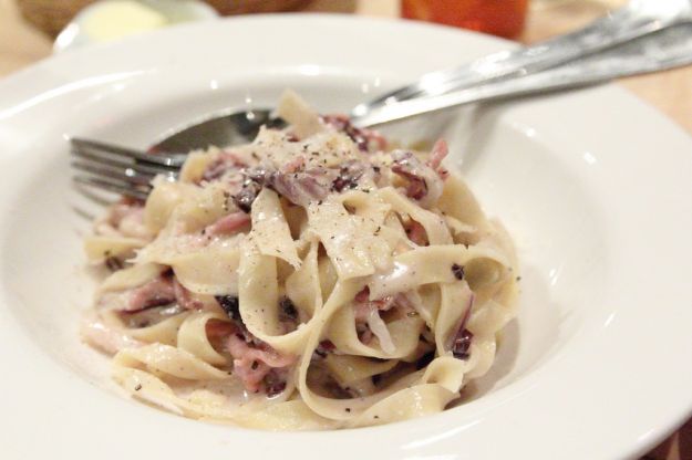 pasta radicchio