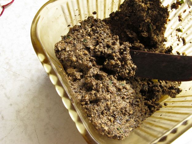patè di funghi e noci