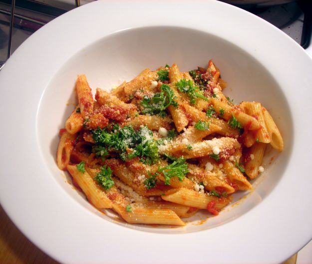 penne arrabbiata