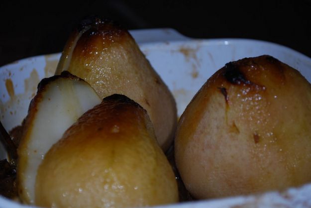Pere al forno