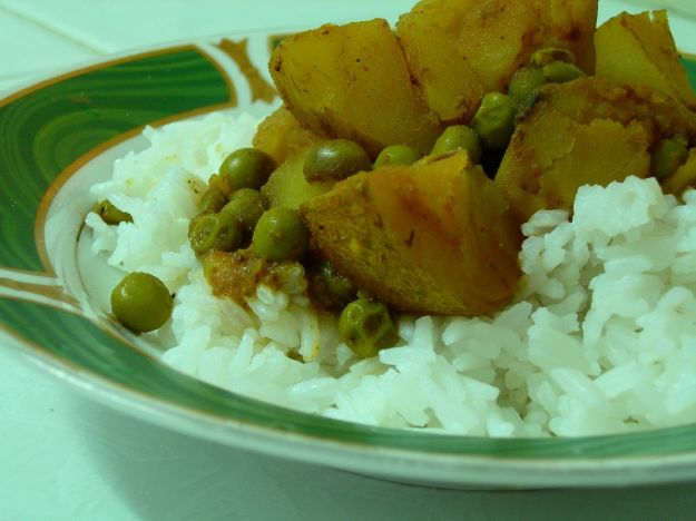 Piselli e patate