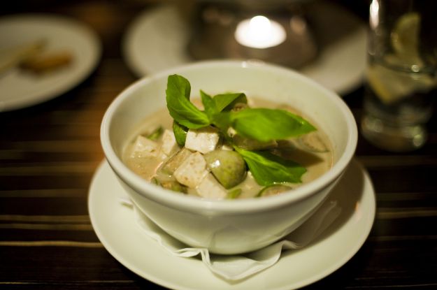 Curry verde di pollo