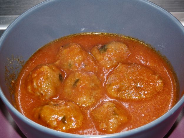 polpette di carne in umido
