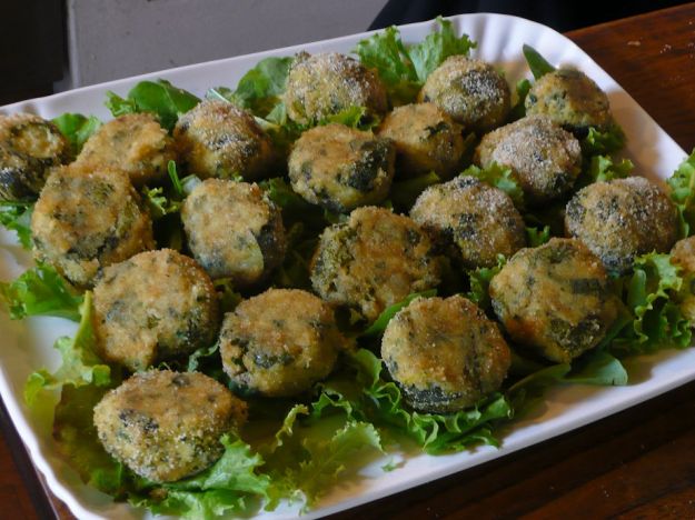polpette di quinoa a zucchine
