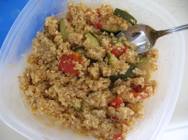 Quinoa con zucchine